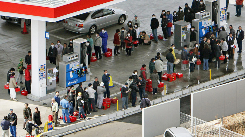Tsuge Tabacos Japanese+Gas+station+shortage