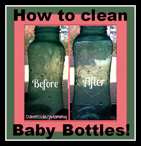 Down Side Up Mommy How to get baby bottles clean