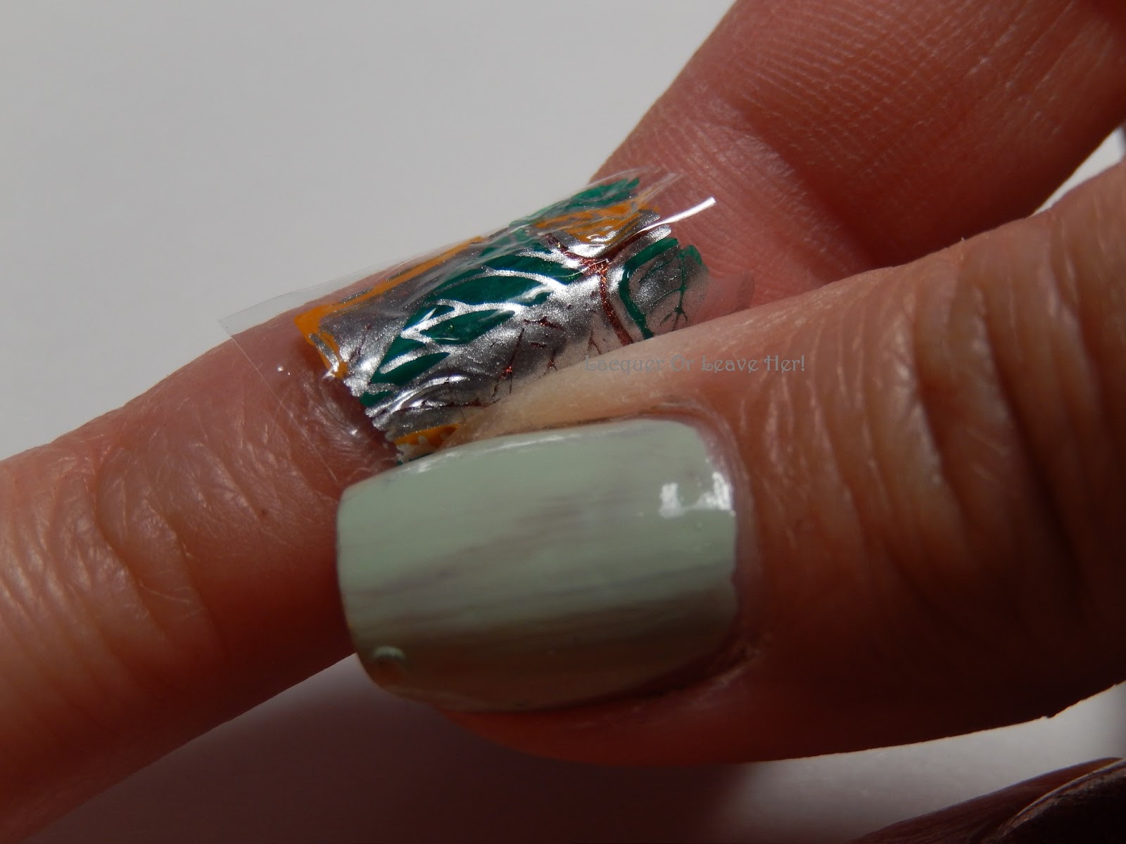 Lacquer or Leave Her! Tutorial Homemade decal nail wraps