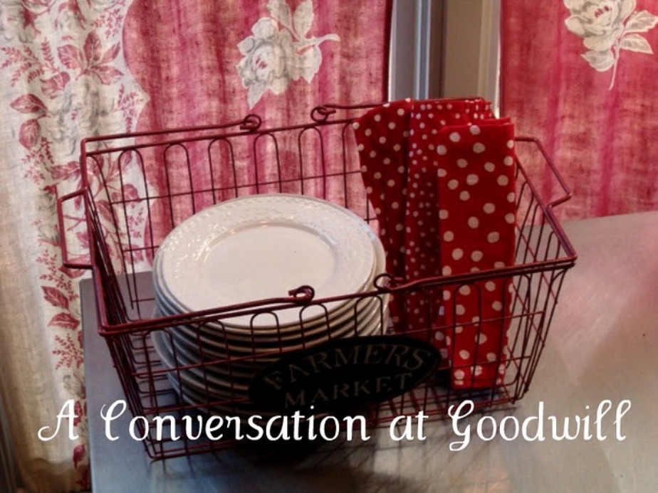 a conversation at goodwill