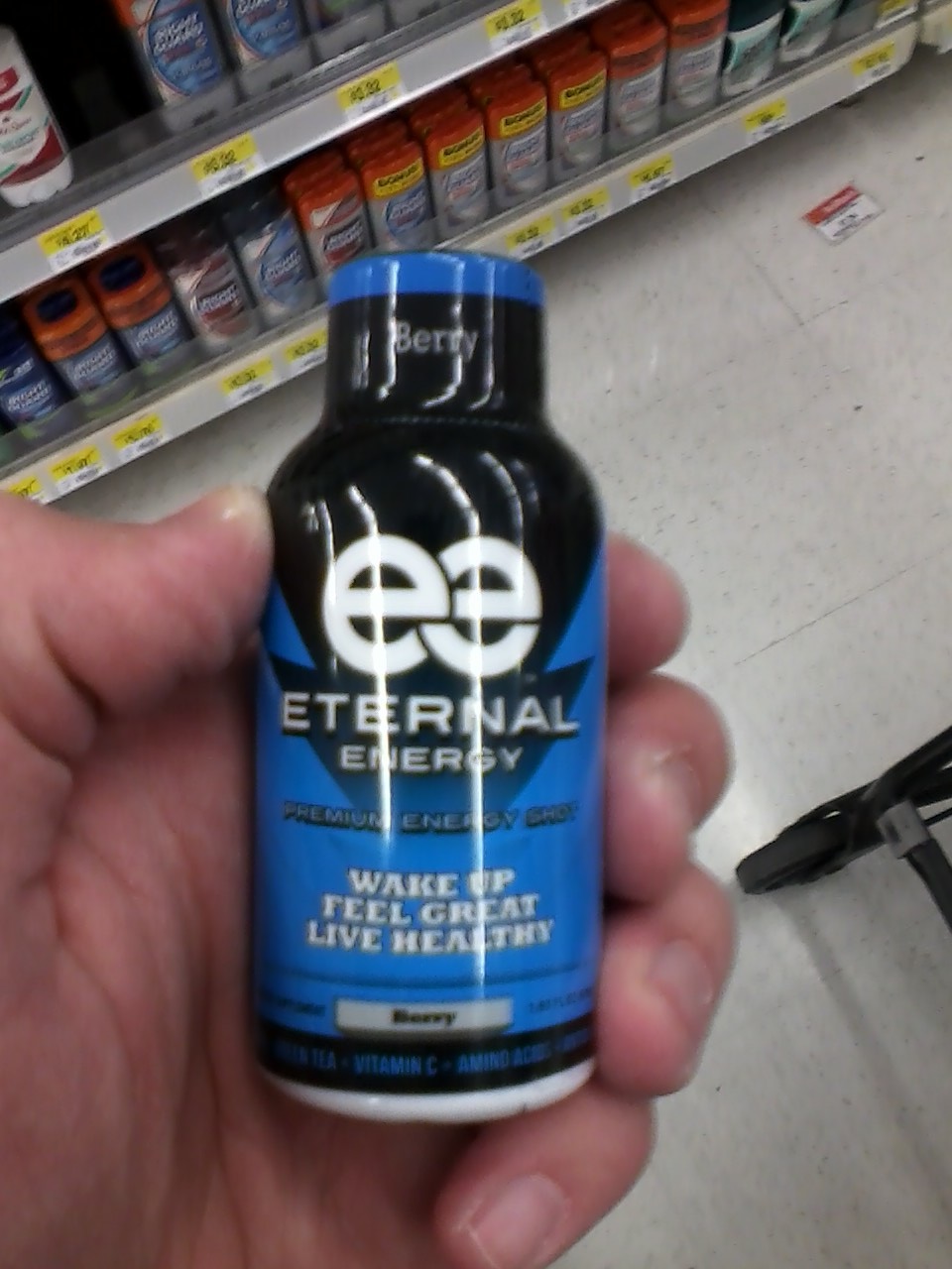 CAFFEINE! Review for Eternal EnergyBerry