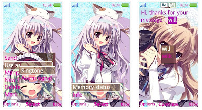 「純白交響曲」SonyEricsson手機主題for Aino含多媒體﹝240x432﹞