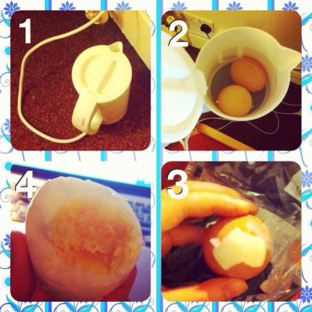 How to Boil Eggs using a Kettle fantail flo