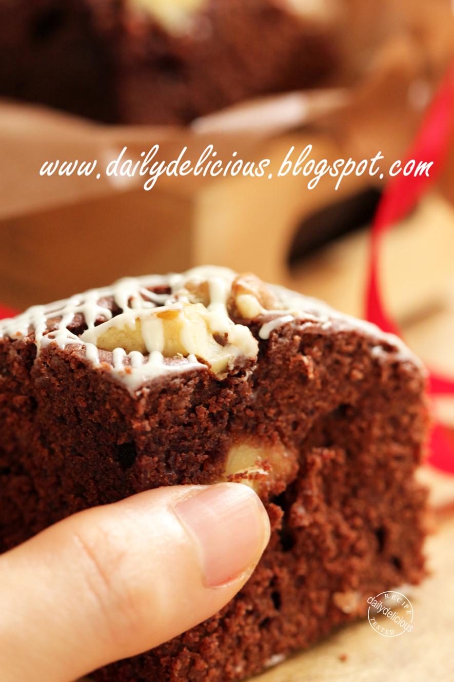 dailydelicious Kahlua Brownies My favorite liqueur, my delicious