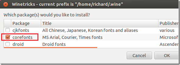 ms office wine
