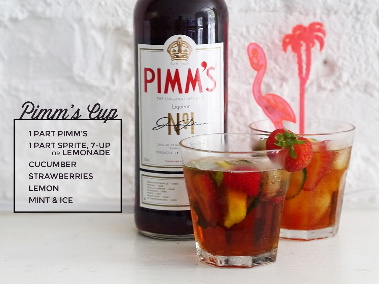 Pimm's Cup, the Perfect Summer Drink Shelly in Real Life