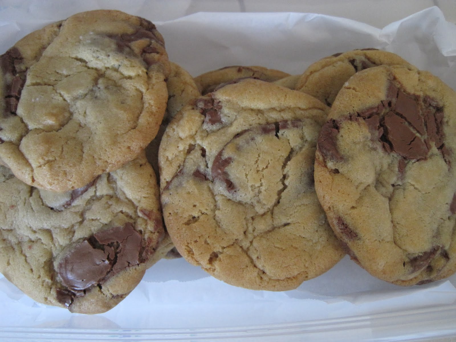 BaketyBakeBake French Dude chocolate chip cookies