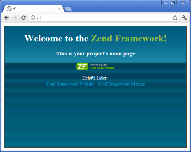 Chạy zend framework với virtual host