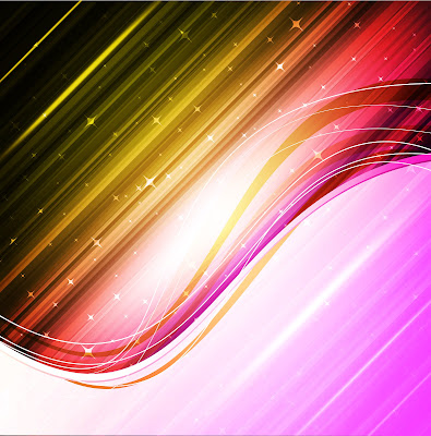 Colorful Vector Wavy Background Colorful Vector Wavy Background
