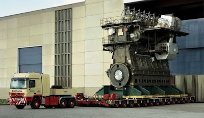 El motor diésel más grande del mundo