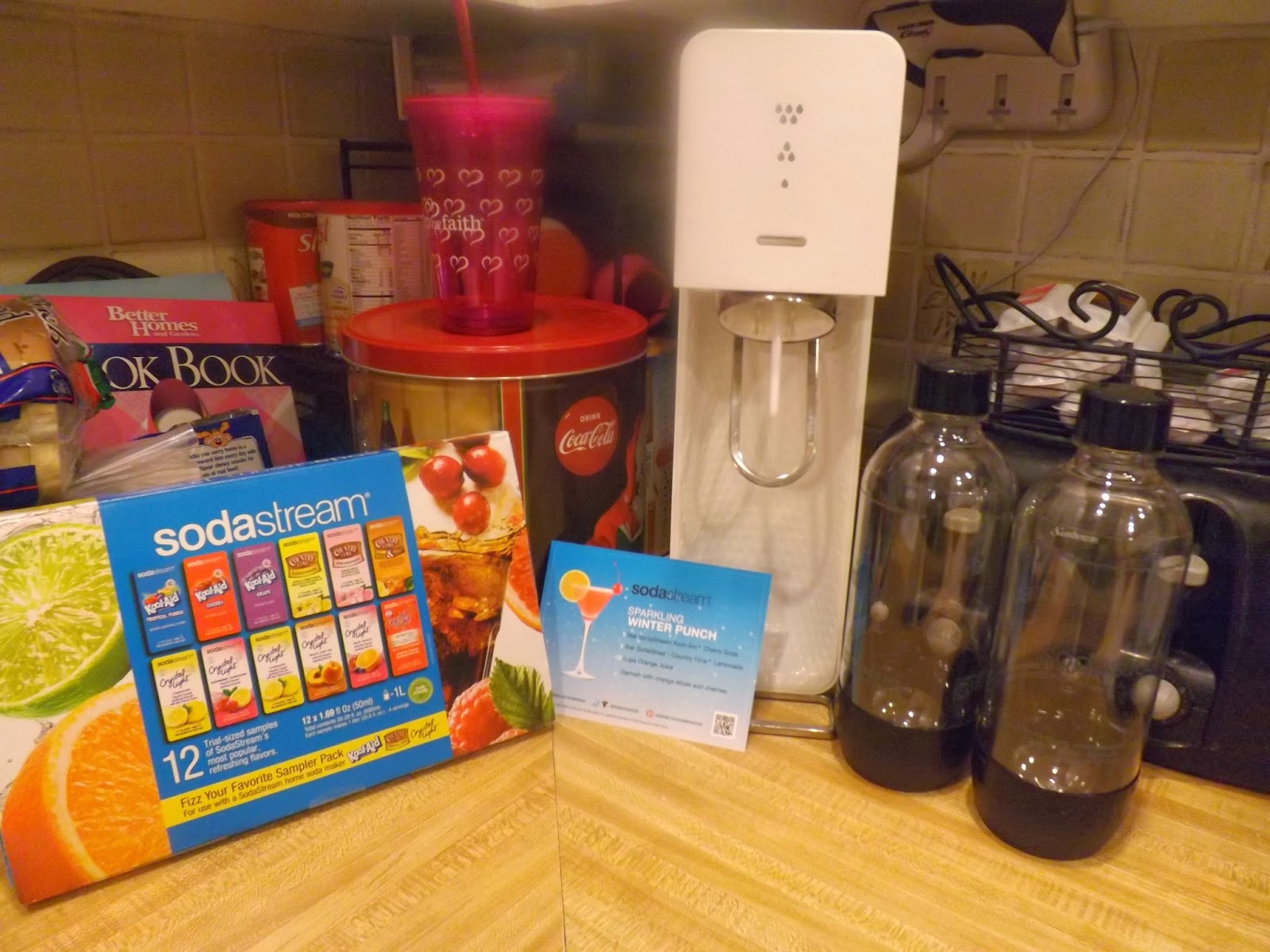 Soda Stream NEW Flavors Review and Recipe