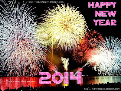 Latest Happy New Year 2014 Eve Celebrations Pictures Beautiful 2014 Fireworks HD Wallpapers