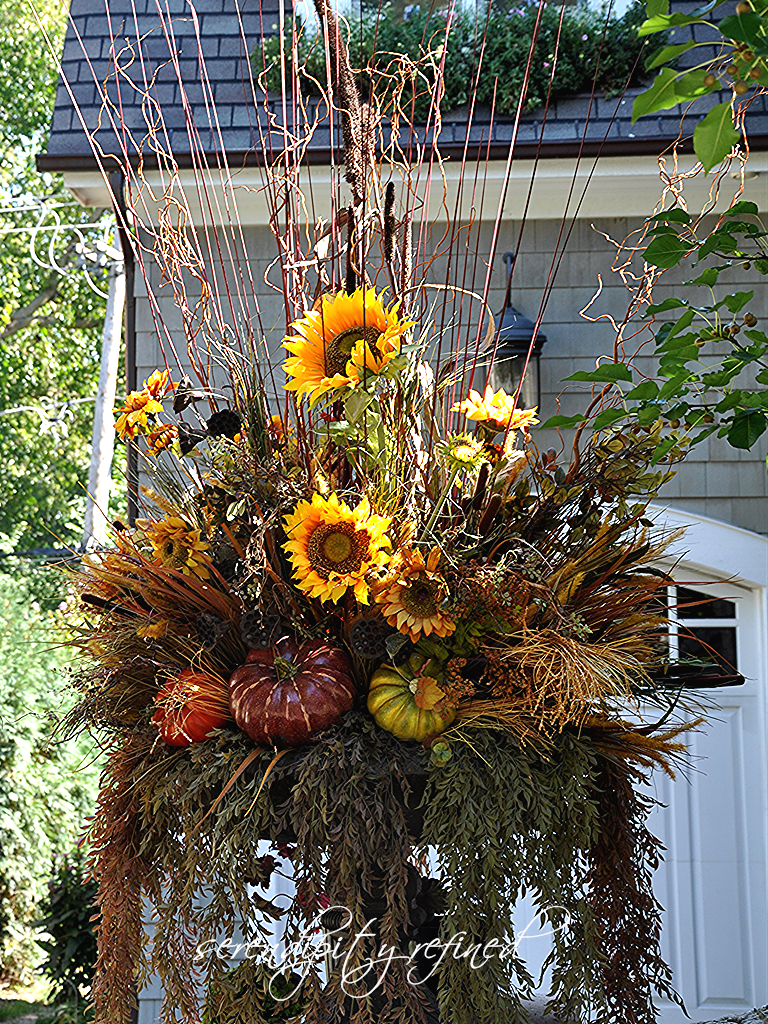 Serendipity Refined Blog Fall Planters and Urns What I DIDN'T do this