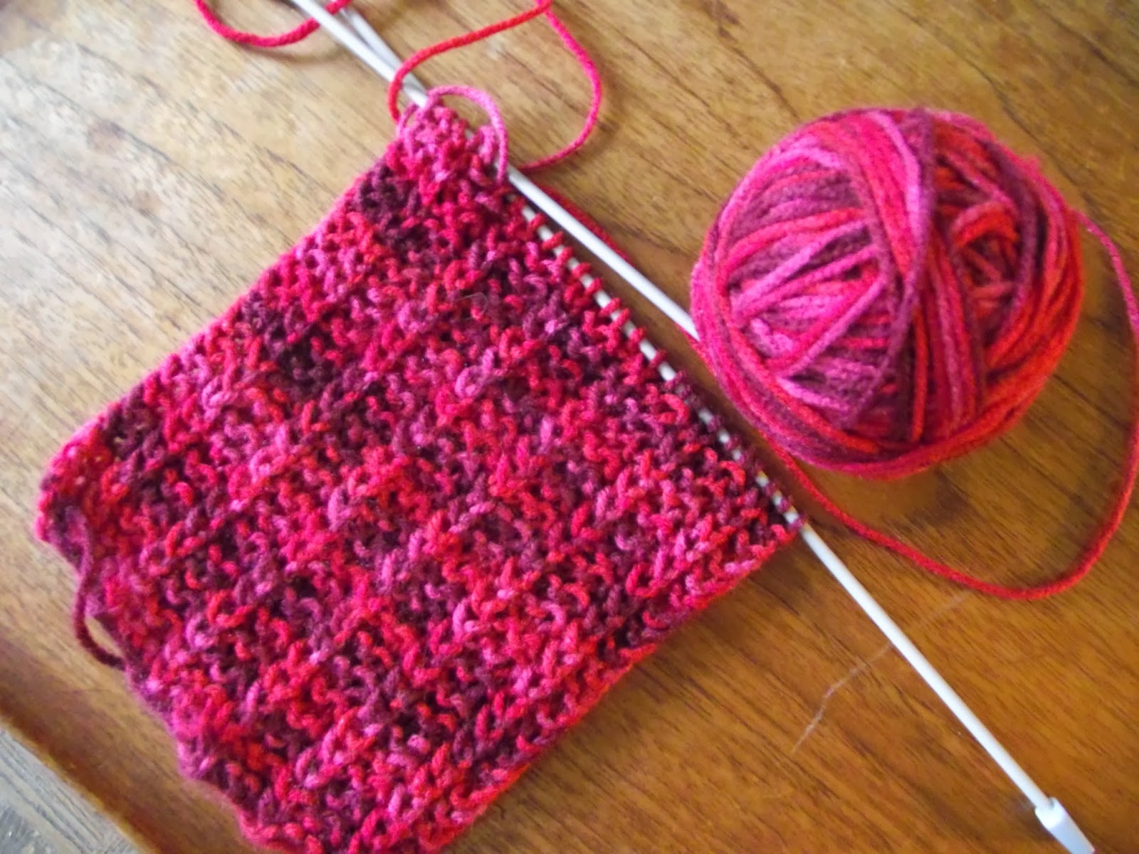 Canadian Needle Nana Yarn Harlot's Scarf and Rock Recipes Homemade