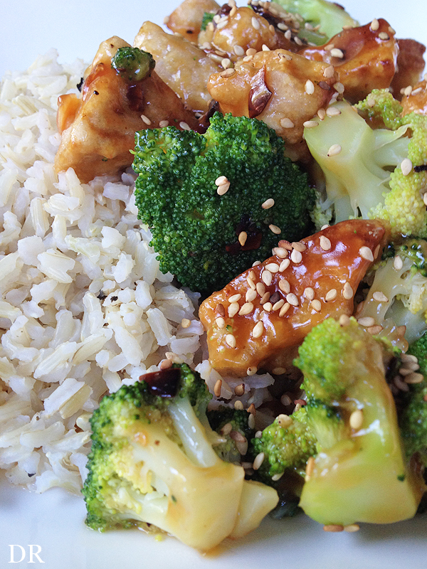 Broccoli en Tofu in zoet zure saus Plantaardigheidjes