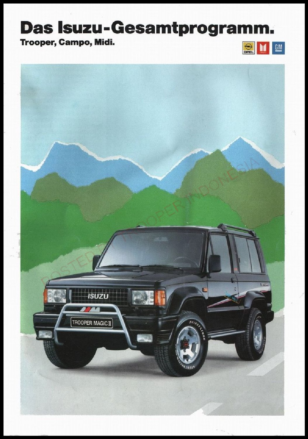 Komunitas Trooper Indonesia Brosur Isuzu Trooper &quot;MAGIC II&quot;