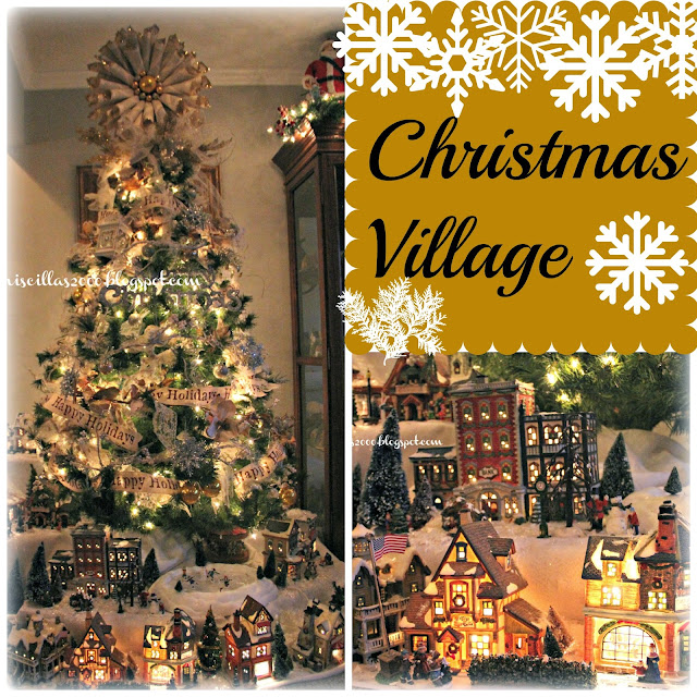priscillas christmas village 2013 joann fabrics christmas village