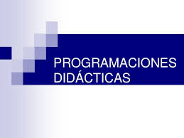 PROGRAMACIONES DIDÁCTICAS 21-22