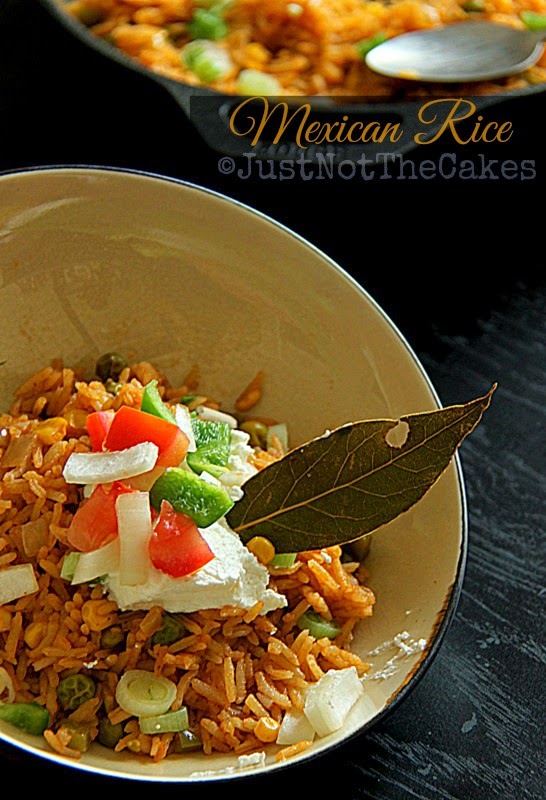 JUST NOT THE CAKES Mexican Rice Food Of The World