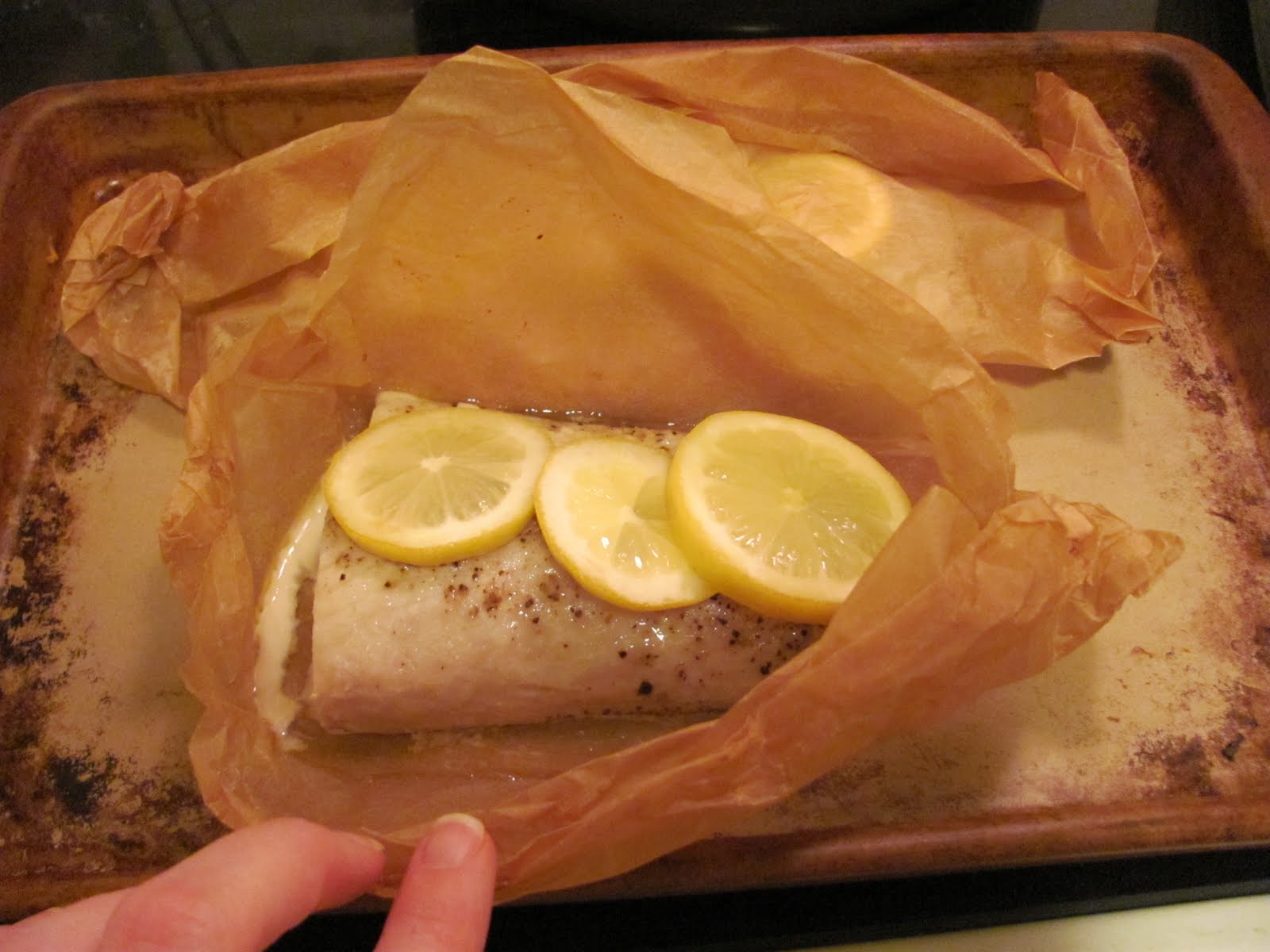 Real Kitchen. Real Life. Mahi Mahi in Parchment