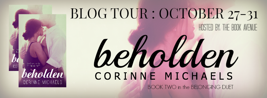 Beholden by Corinne Michaels Blog Tour Review & Giveaway
