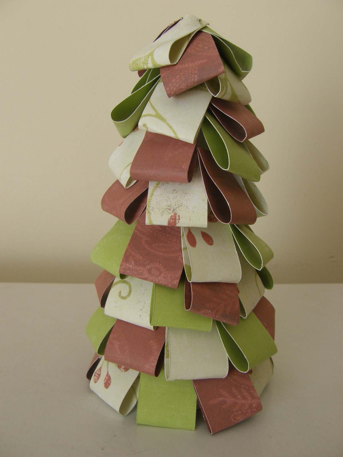 Litabells Designs Folded Paper Christmas Tree