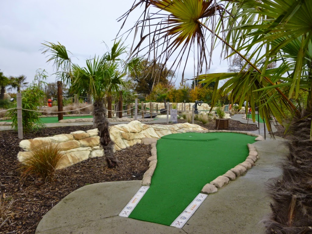 The Ham and Egger Files Adventure Golf at Horton Park Golf Club in Epsom