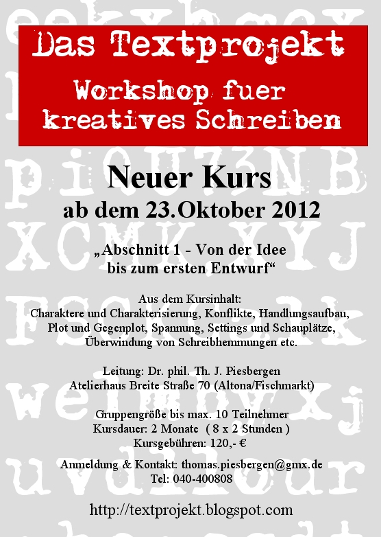 Das Textprojekt 2012
