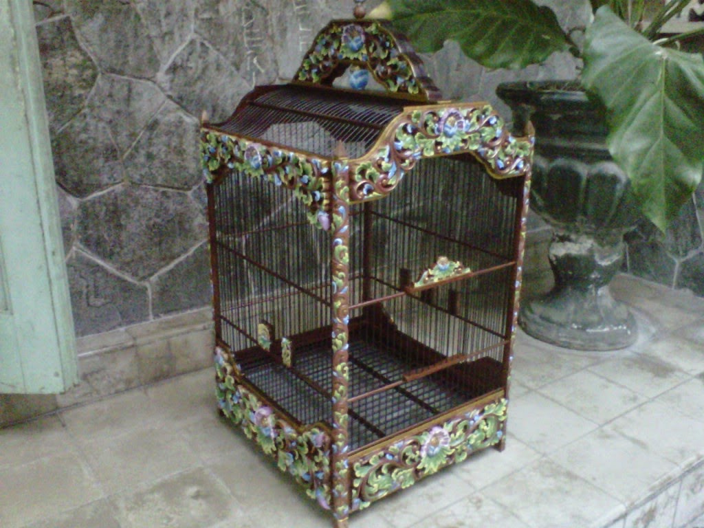 Jual Sangkar Ukir Murah Kacer, Cucak Ijo, Kenari Model