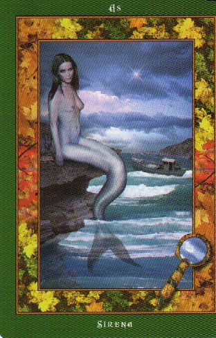 Tarot El Anillo de las Hadas:  Sirena