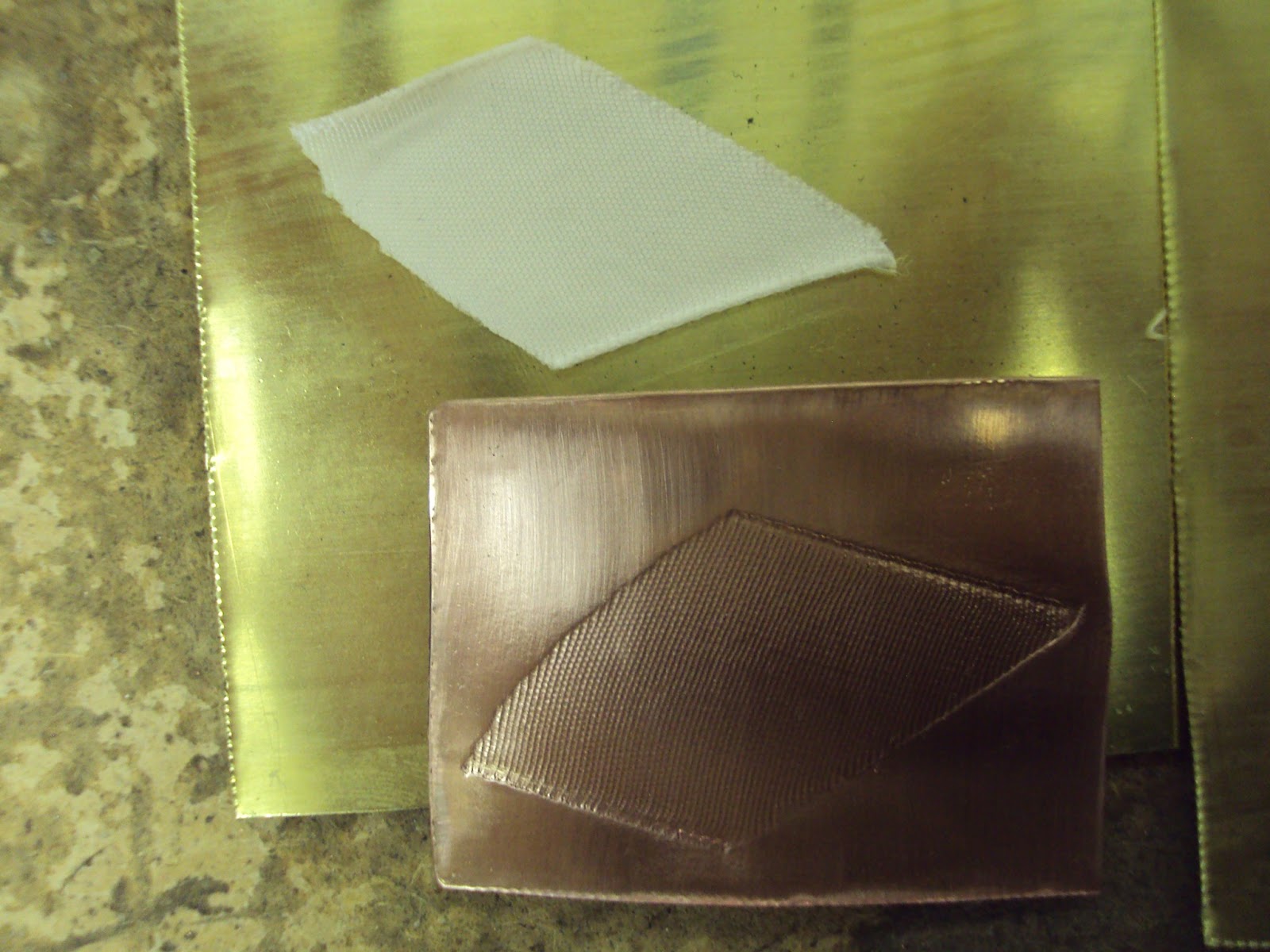 Silver Leaf Natural Jewelry & Metalsmithing Texture With A Rolling Mill