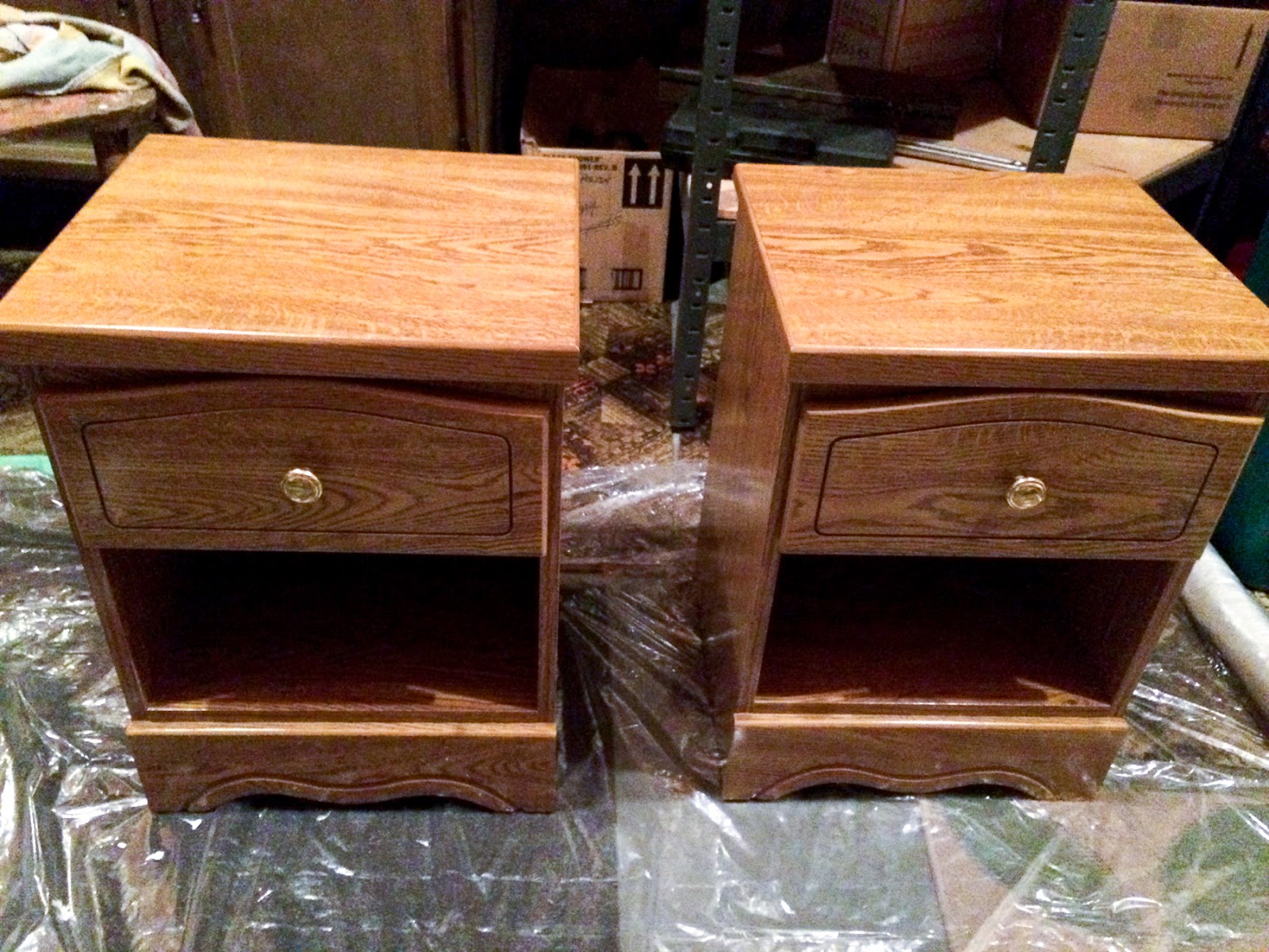 of the creative variety DIY Reclaimed Wood Nightstands