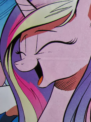 Cadance close-up from MLP:FiM comic issue #11