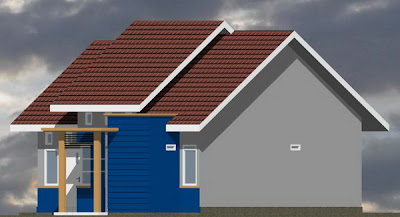 Denah rumah model model rumah minimalis type 90