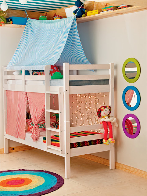 DORMITORIO PEQUEÑO PARA NIÑO Y NIÑA DORMITORIO PEQUEÑO PARA NIÑO Y NIÑA