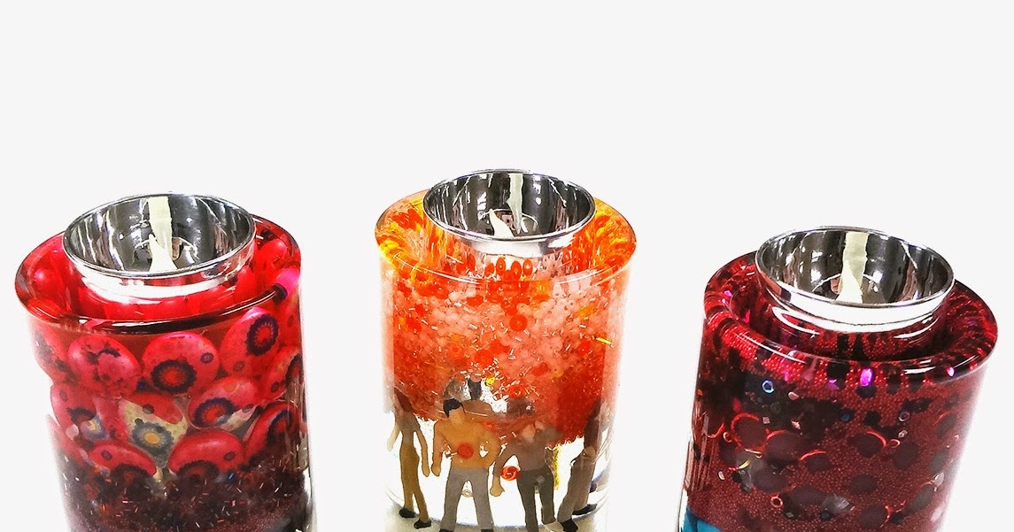 I LOVE RESIN Candle Holders