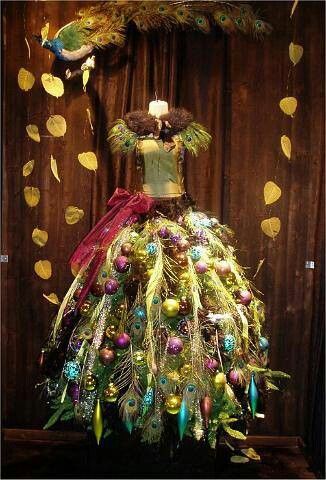 Dress Form / Mannequin Christmas Trees – South Shore Decorating Blog
