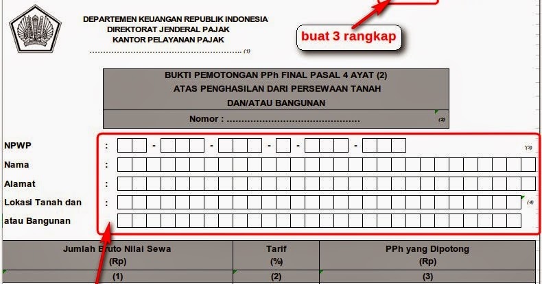Catatan Hardiani Pph Final Atas Persewaan Tanah Dan Atau Bangunan