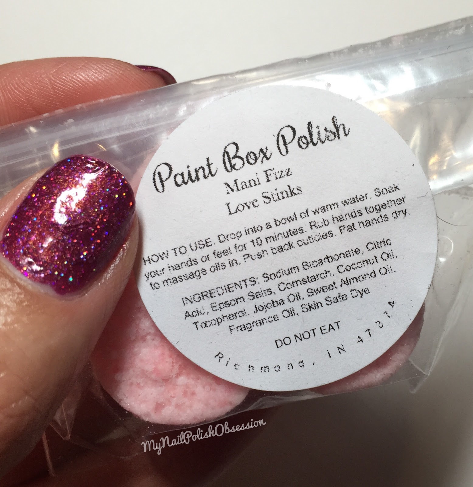 My Nail Polish Obsession Paint Box Polish LE Valentine's Day Set; Love