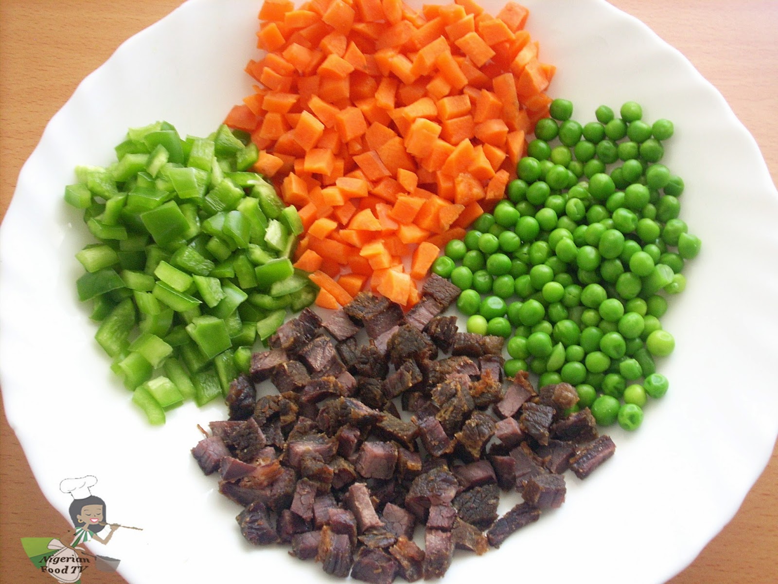 Nigerian Egg Fried Rice