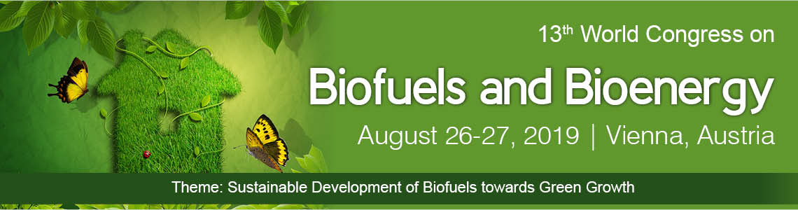 13<sup>th</sup> World Congress on Biofuels and Bioenergy
