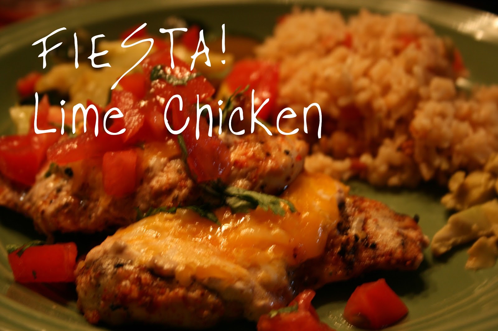 JOY Unspeakable fiesta lime chicken {ole!}