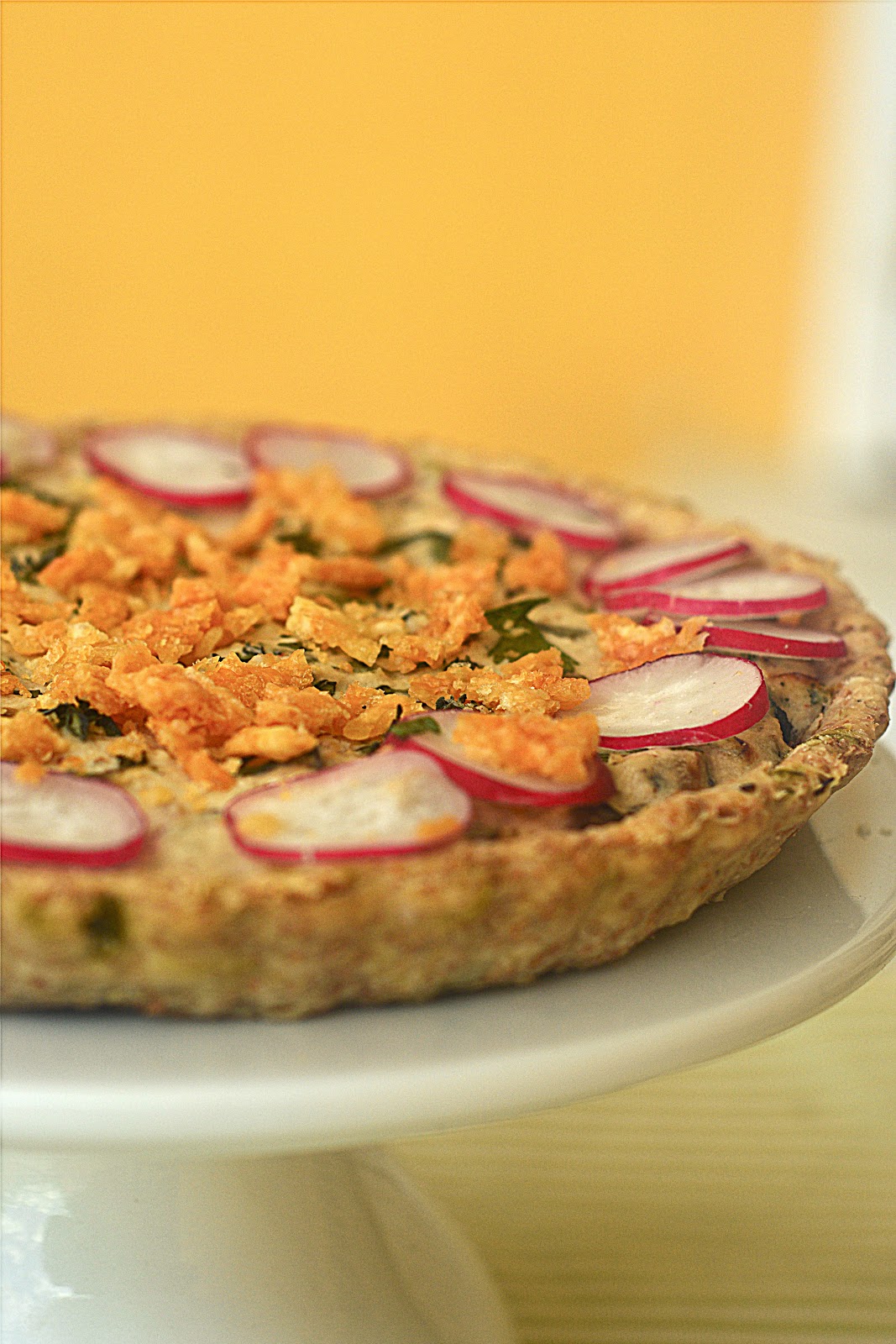 nodesserts Ricotta Herb Tart with Olive oil Crust