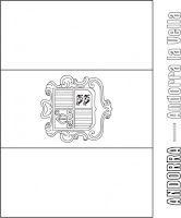 Kids Coloring Pages European Flags Coloring Pages