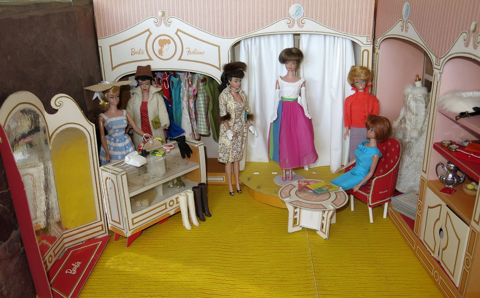 barbie fashion shop 1963