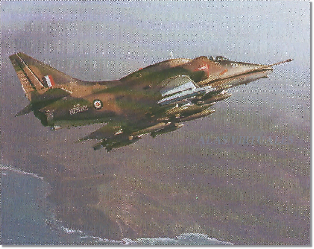 Los 60 años del Skyhawk McDonnell+Douglas+A-4+Skyhawk+9