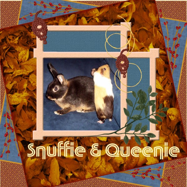 Oct. 2016 - Snuffie and Queenie