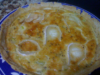 Quiche De Calabacín Y Queso De Cabra
