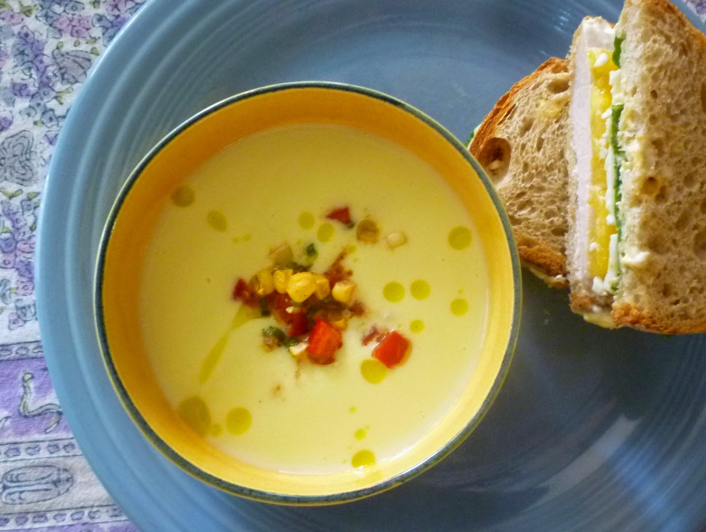 For Love of the Table Sweet Corn Vichyssoise...Cold Soup for the Hot