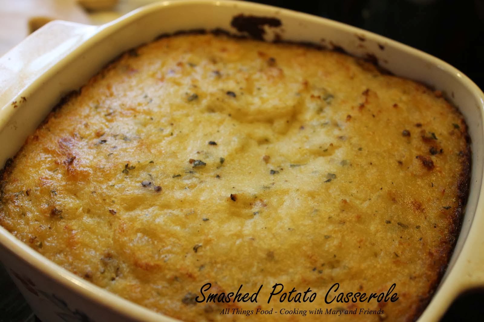 Cooking With Mary and Friends Smashed Baked Potato Casserole